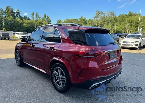 2021 Mercedes-Benz Gle Amg 53 4Matic z USA, uszkodzony, nr VIN 4JGFB6BBXMA423900